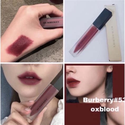 burberry 53 oxblood|burberry oxblood lip velvet.